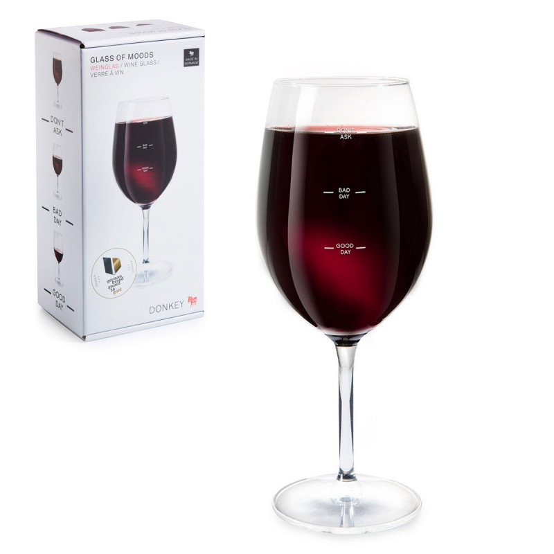 Verre à vin humeur du jour