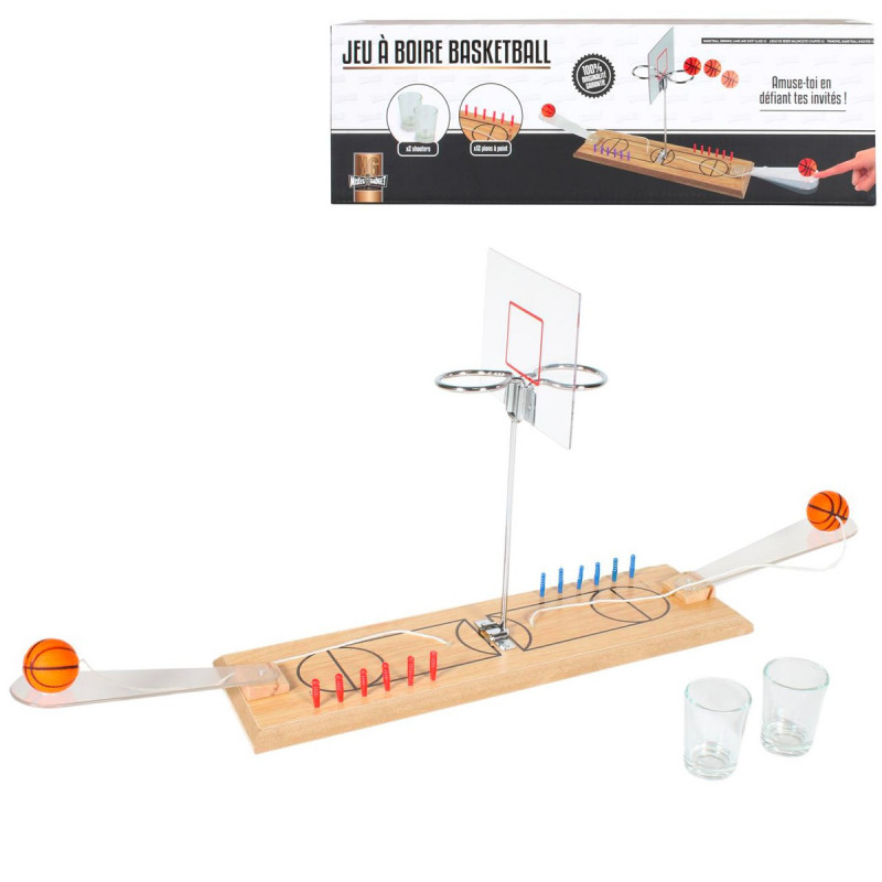 Jeu à boire Basket double