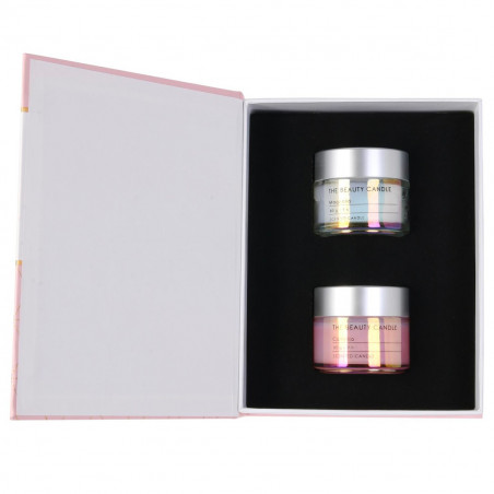 Coffret beauté 2 bougies parfumées