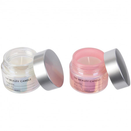 Coffret beauté 2 bougies parfumées