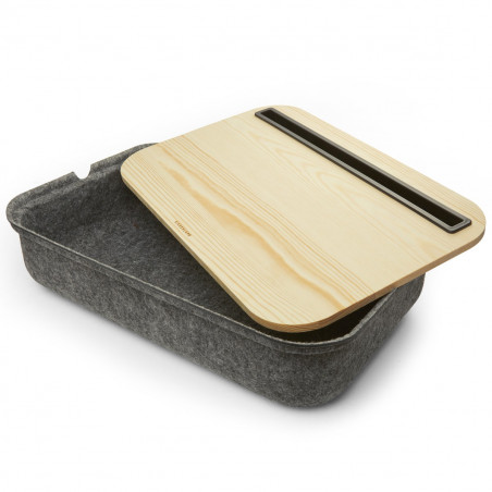 Support 2 en 1 rangement tablette