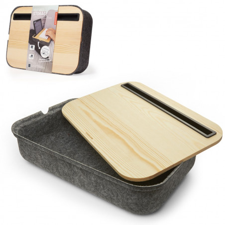 Support 2 en 1 rangement tablette