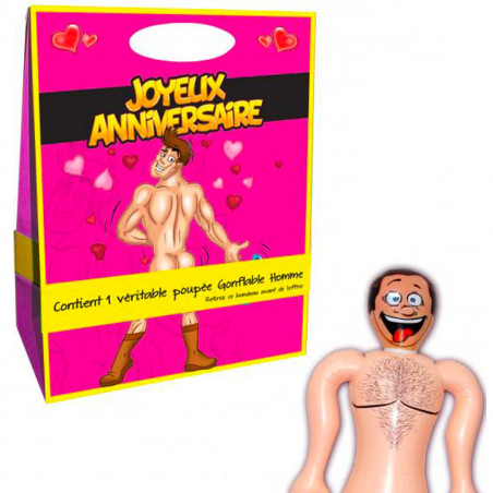 Poupée gonflable anniversaire Femme