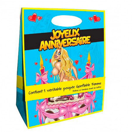 Poupée gonflable Anniversaire