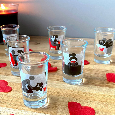 Verres shooter Kamasutra
