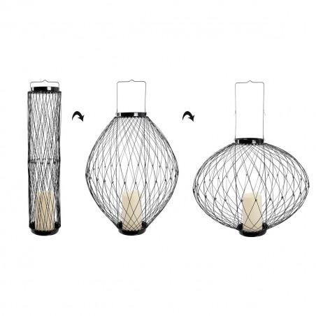 Lanterne rétractable 3 formes en 1