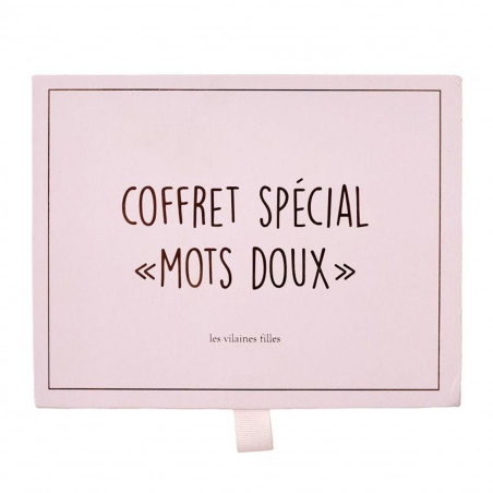 Coffret bougies mots doux