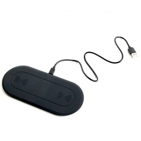 Chargeur induction double