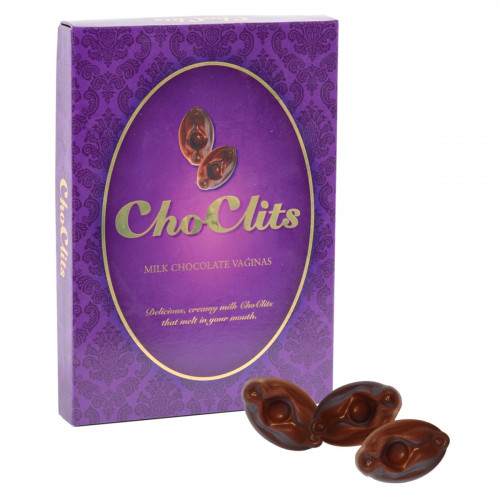 ChoClits – Chocolats Humoristiques en Forme de Sexe Féminin – Boîte de 6 - Mycrazystuff