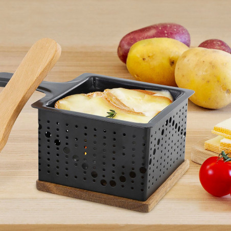 Raclette individuelle à la bougie