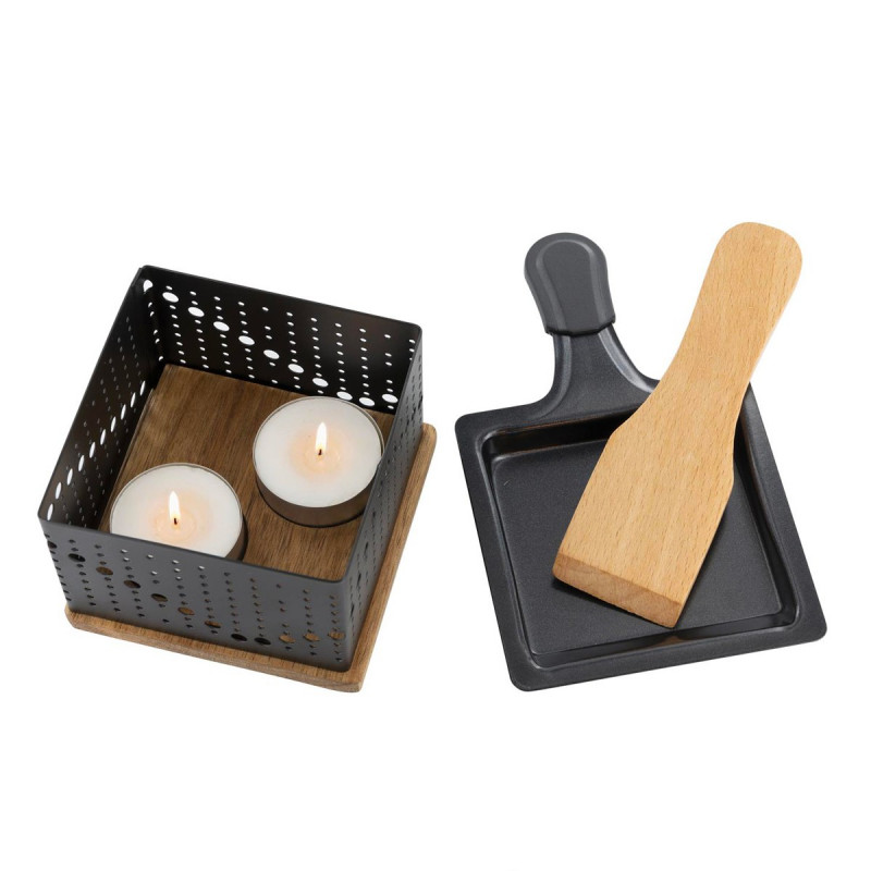 Raclette individuelle à la bougie