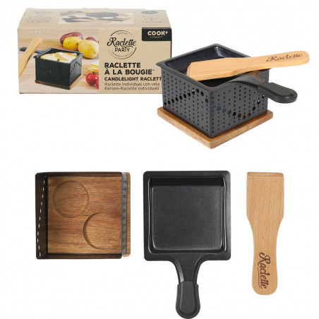 Raclette individuelle à la bougie