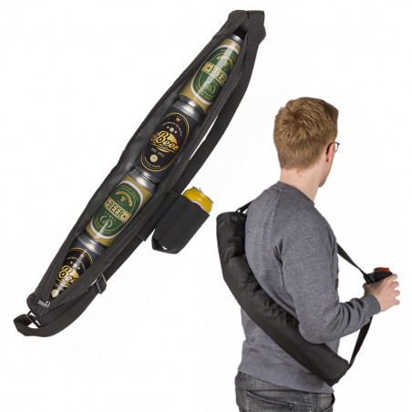 Porte-boissons isotherme en bandoulière