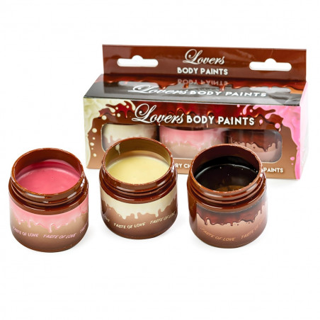 Set body painting gourmand