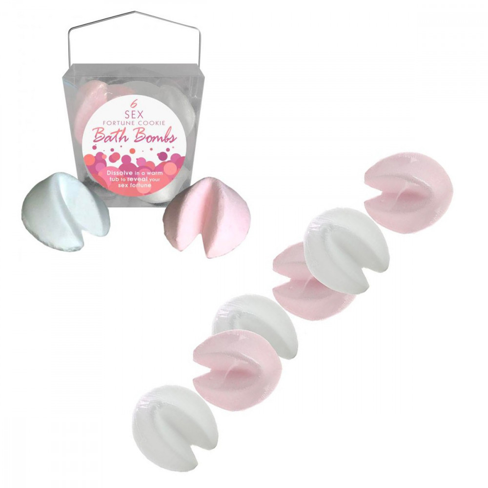 Boules de Bains Coquines Fortune – 6 Bombes de Bain - Mycrazystuff