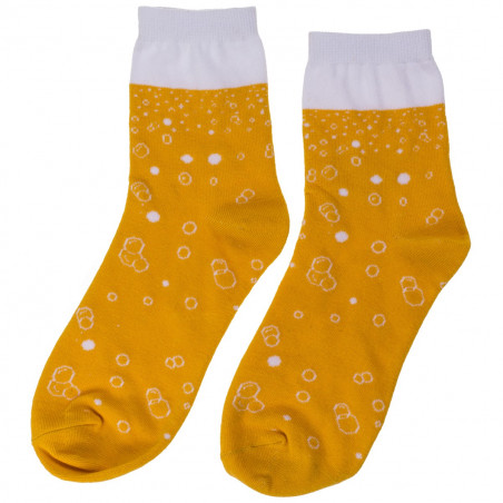 Canette chaussettes bière