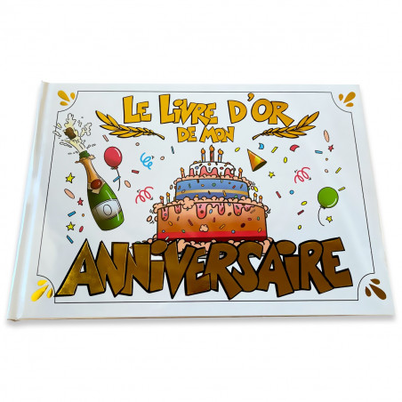Livre d'or Anniversaire