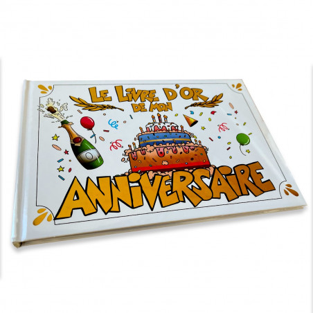 Livre d'or Anniversaire