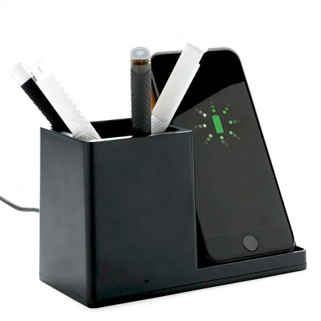 Pot à crayons chargeur induction