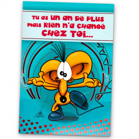 Carte anniversaire musicale "Sex Bomb"