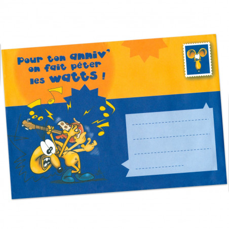 Carte anniversaire musicale "Sex Bomb"