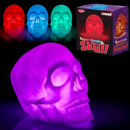 Veilleuse LED tête de mort