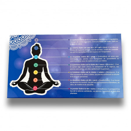 Bracelet porte-bonheur 7 chakras