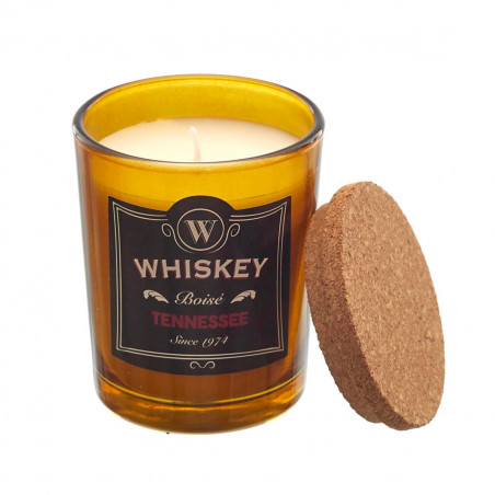 Coffret 4 bougies whisky