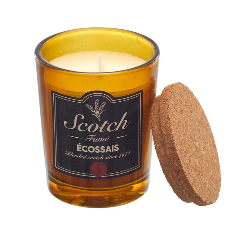 Coffret 4 bougies whisky