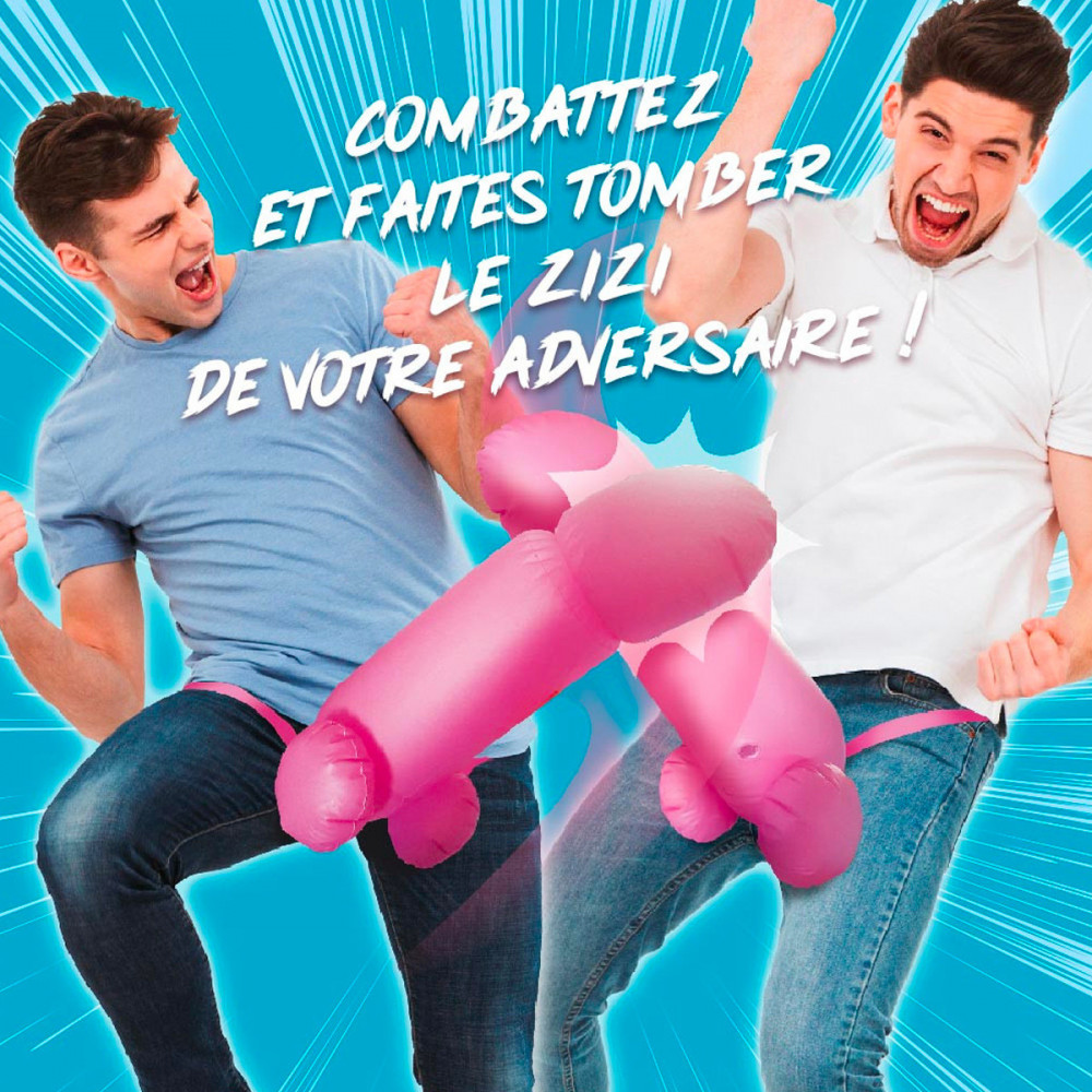 Combat de Zizis Gonflables – Jeu de Soirée Humoristique - Mycrazystuff