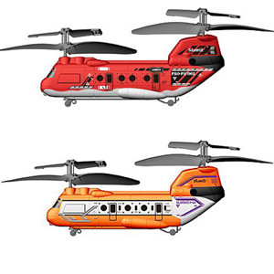 Picoo Z Tandem Z, bi rotor 3 voies.