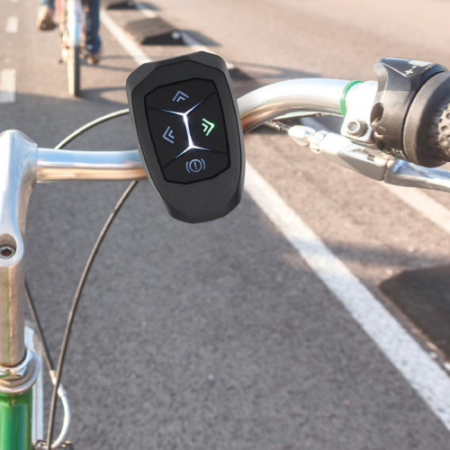 Sacoche pour vélo avec signalisation LED sans fil