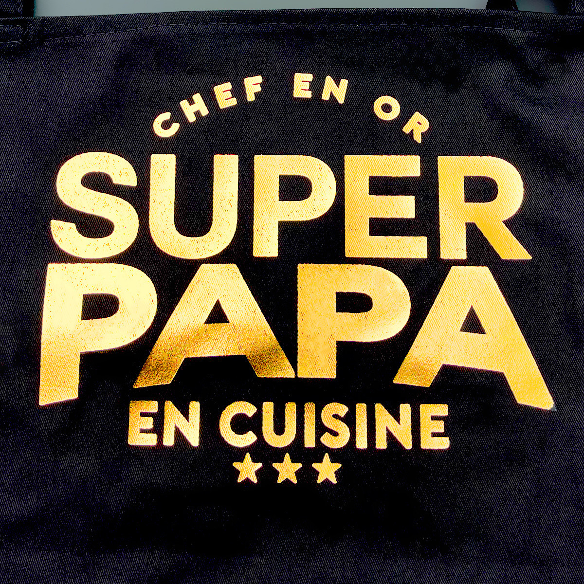 Tablier Sans Poche Je suis un papa cuisinier comme un papa normal mais  carrément plus cool - Benichan