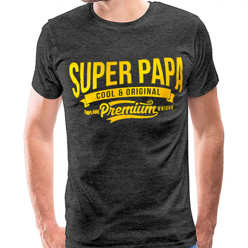 T-shirt humoristique Papa Premium XL