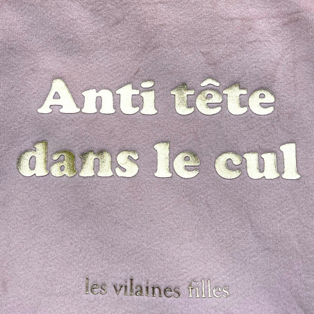 Trousse velours anti-tête dans le cul