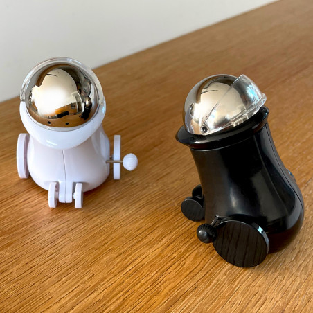 Duo salière & poivrière robots mécaniques