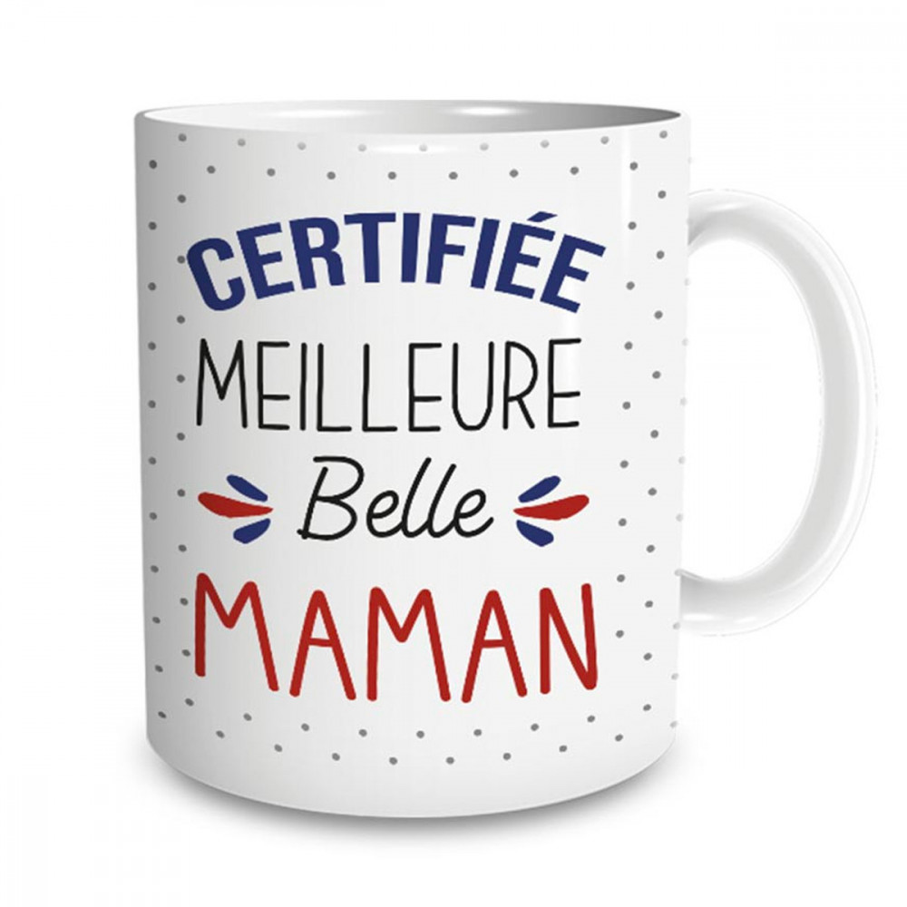 Mug "Certifiée meilleure BelleMaman" 7,95