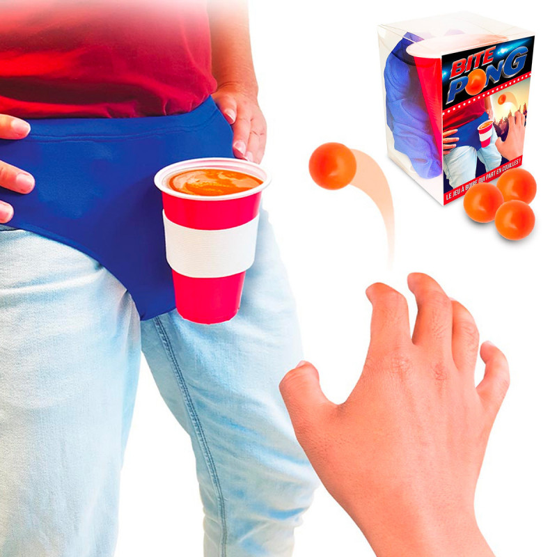 Jeu à boire "Bite Pong"