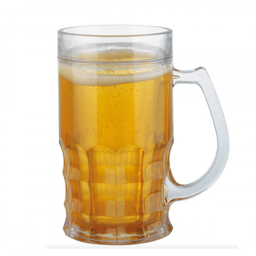 Chope à bière réfrigérée illusion