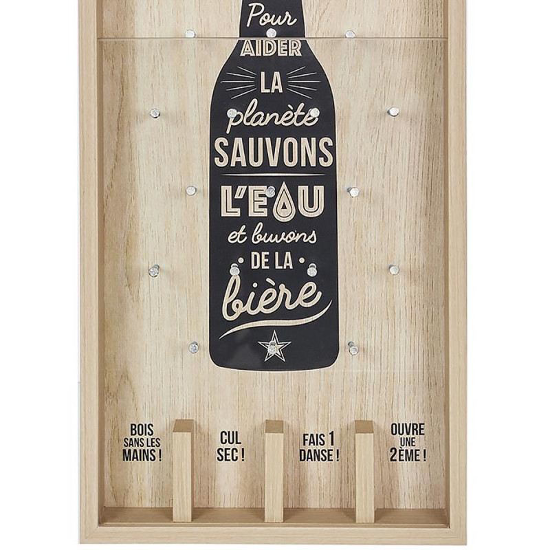 Jeu décapsuleur sauvons l'eau