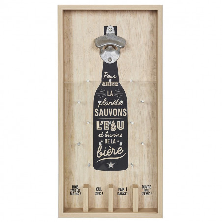 Jeu décapsuleur sauvons l'eau