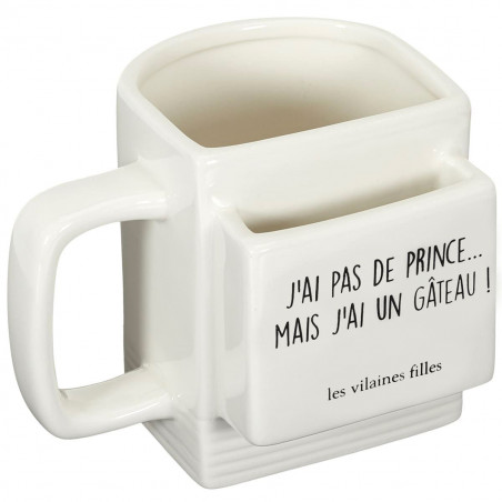 Mug biscuit J'ai pas de prince