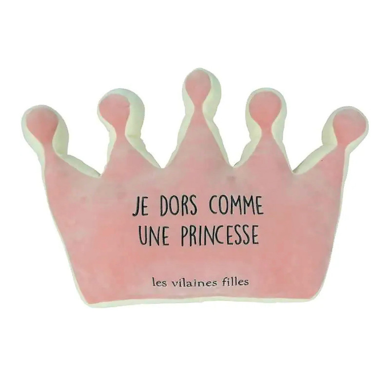 Coussin couronne princesse