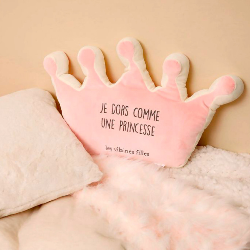 Coussin couronne princesse