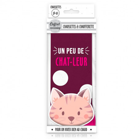 Coffret cocooning chat