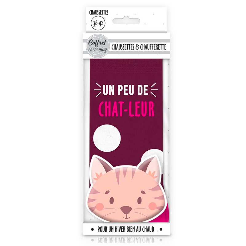 Coffret cocooning chat