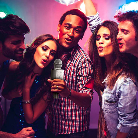 Micro karaoké haut-parleur bluetooth