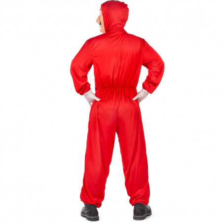 Déguisement Casa de Papel, combinaison + masque