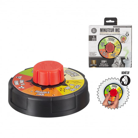 Minuteur insolite pour WC