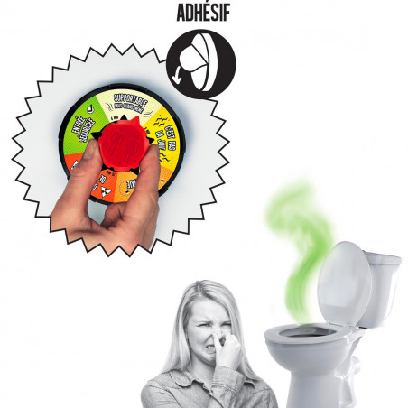 Minuteur insolite pour WC